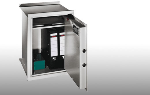WB 5 Einmauertresor offen WB 5 Einmauertresor offen