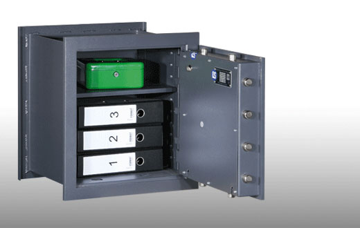 Wega 40 380 Einmauertresor offen Wega 40 380 Einmauertresor offen