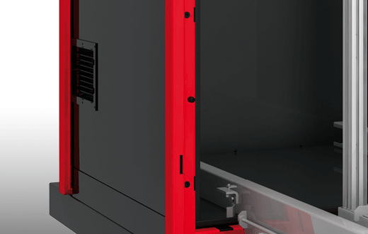ServerSafe Modular Simple Rack Detail 2 ServerSafe Modular Simple Rack Detail 2
