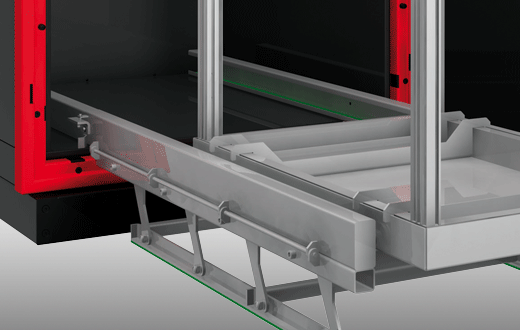 ServerSafe Modular Simple Rack Detail